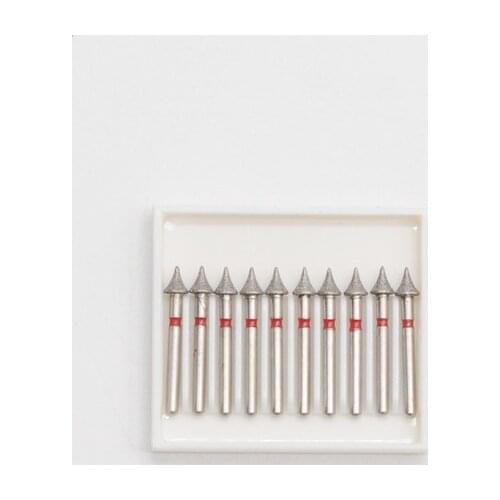 Clinic Supplies Dentistry Diamond Burs High Speed 10Pcs Interproximal Enamel Reduction