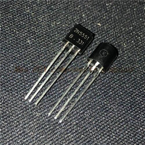 20PCS/LOT 2N5551 2N5551 TO-92 TO92 0.6A 160V NPN Original and Transistor New original In Stock
