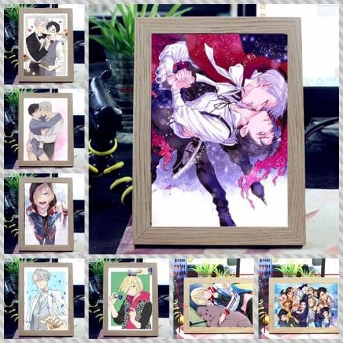 Anime yuri on ice Anime placed or hung picture frame painting decorative painting
