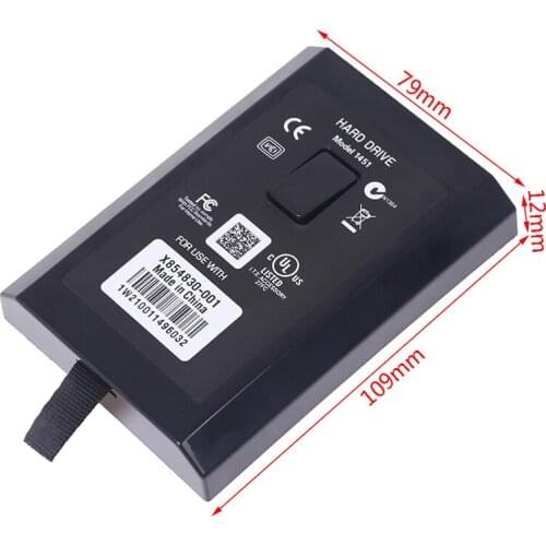 For xbox 360 Slim Internal HDD Hard Disk Case HDD Housing Black