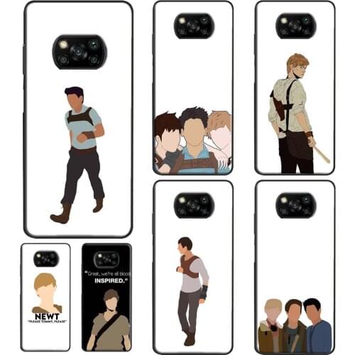 Newt The Maze Runner For POCO F3 F1 F2 M3 X3 Pro Phone Case For Xiaomi Mi 11 Lite Ultra 10T Pro Mi Note 10 Lite