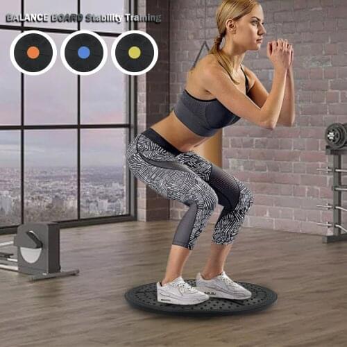 Fitness Home Waist Twisting Disc Balance Board Portable Training Board Core Stability Disc for Yoga Sports Magnetic Plate Wobble
