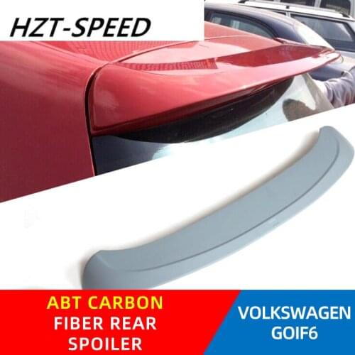 GOLF 6 Ordinary Car Modified ABT Style ABS Material Rear Spoiler for VOLKSWAGEN 2010-2013