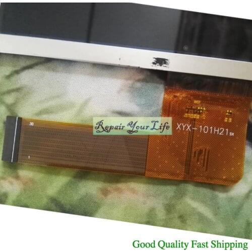 Good Tablet LCD XYX-101H21 for Archos 101c 101b Helium AC101CPL Replacement AL0728A,754XPN101F03001 LED Display 232*142mm,30pin