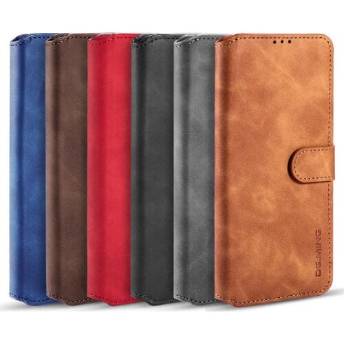 Retro Leather Phone Case For Samsung Galaxy S21 Plus Case Photo Frame Wallet Phone Protective Slot Wallet Leather Soft Cover