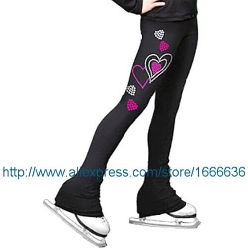 Hot Sales Ice Skating Dresses For Girls Beautiful New Brand Vogue Figure Skating Trousers Competition KZ2020