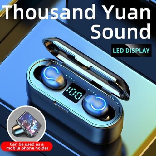 Fashion TWS Bluetooth Earphones Wireless Headphones With Microphone Hifi Stereo Sports Waterproof Wireless Bluetooth Earbuds