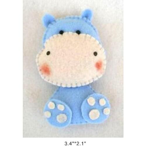 Cartoon hippo cutting dies 2019 new die cut &wooden dies Suitable for common die cutting machines on the market