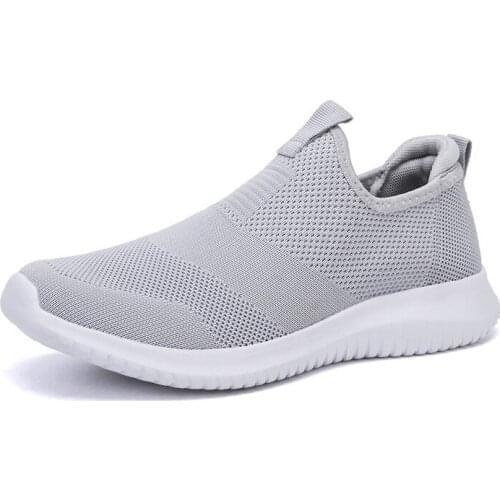 Mens Breathable Mesh Sneakers Lightweight Casual Walking Shoes Fashion Loafers 2021 Summer New