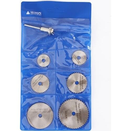High Steel Set Small Saw Blade Electric Grinder Saw Blade 7PCS Mini Wood Saw Blade High Steel Cutting Piece
