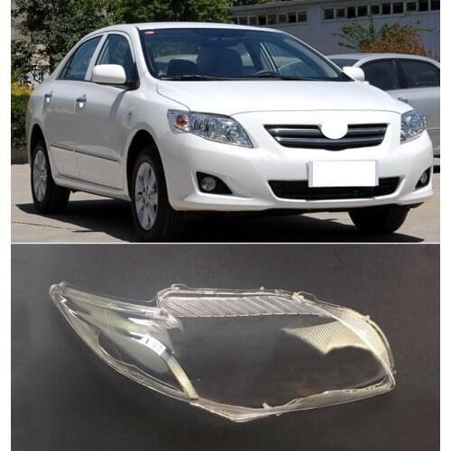 Lofty Richy Cover Transparent Lampshade Lampshadecover Front Headlight Shell For Toyota Corolla 2007 2008 2009 Shell Hood Lid