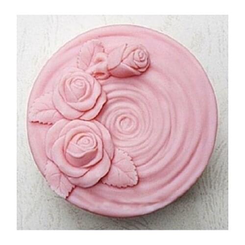 New Ripple Craft Art Silicone Soap mold Craft Molds DIY Handmade soap molds