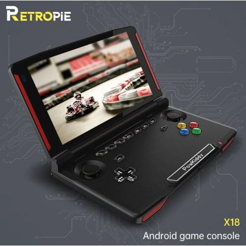 Powkiddy X18 5.5 Inch Andriod Handheld Game Console 1280*720 Screen MTK 8163 Quad Core 2G RAM 32G ROM Video Handheld Game Player