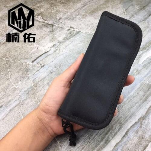 1PC Portable Nylon Storage Bag Tool Knife Bag Folding Knife Case Scabbard Outdoor Travel Pocket EDC Tool Accessories Equipment