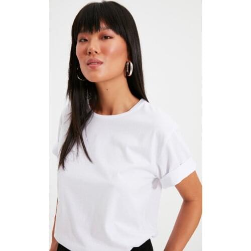 Женские футболки TRENDYOLMİLLA China At AliExpress