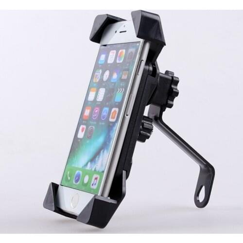 Bicycle Bike Bag Bicycle Phone Holder Bracket Handlebar Durable Motorcycle Rotating 360 Degrees Phone Stand For Cellphone