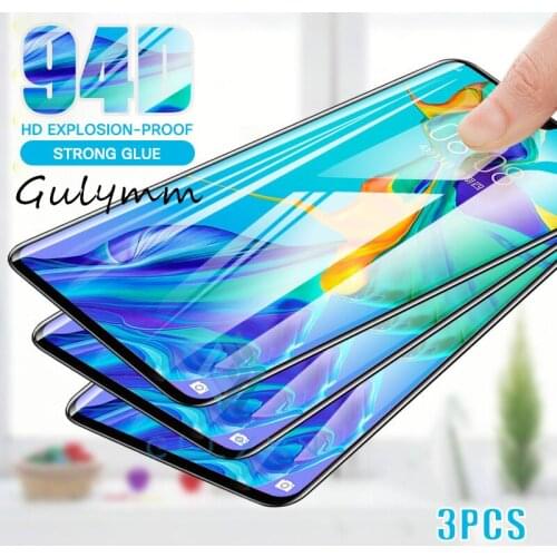 3Pcs Full Cover Tempered Glass On The For Huawei Nova 5 5i 4E 3i 3E 7 6 Screen Protector Film For Honor 8S 8A 20 9X 10 Pro Lite