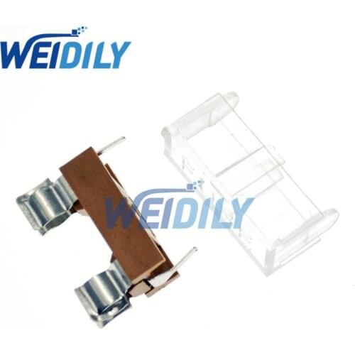10PCS/LOT 5x20mm Fuse Holders 5X20 Insurance Tube Socket Fuse Holder For 5*20 Insurance