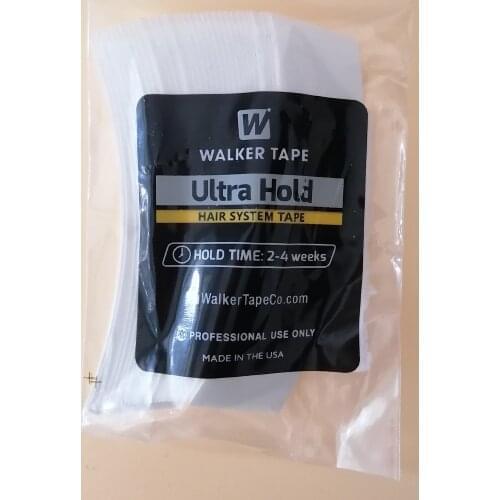 36pcs/lot 7.6cm*2.2cm Ultra Hold Hair Adhesives Tape Super Strips Double Side Adhesives For Tape Extension/Toupee/ Lace Wig