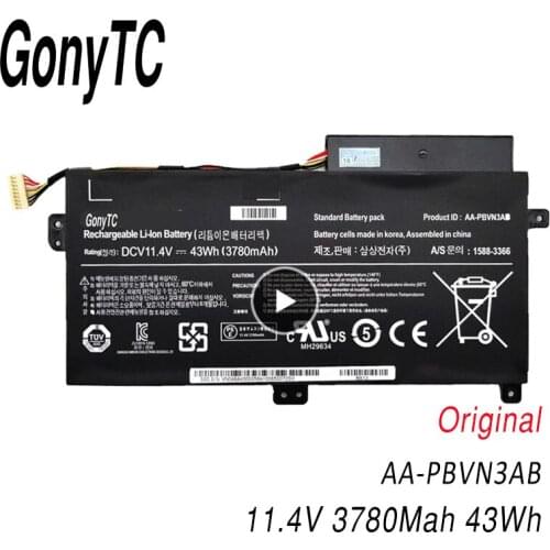 GONYTC AA-PBVN3AB Laptop Battery For SAMSUNG NP370R4E NP370R5E NP370R5V NP450R4E NP450R5E NP450R4V NP450R5V NP470R5E NP510R5E