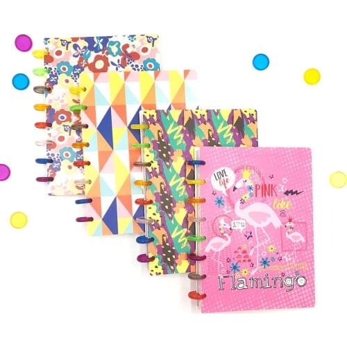 Fromthenon H Planner Disc Bound Notebook Journal Ring Binding Binder Spiral A5 Notepad Stationery Office & School Supplies