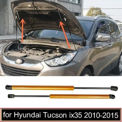 For Hyundai Tucson ix ix35 2010-2015 Front Hood Bonnet Modify Gas Struts Lift Support Gas Springs Damper