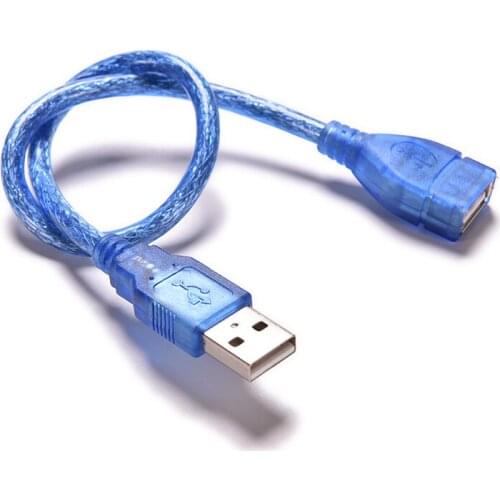Short USB 2.0 A/F Female To A Male Extension Cable Cord