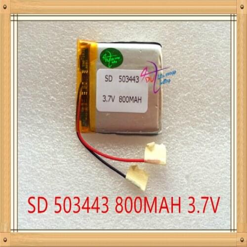 Liter energy battery 3.7V lithium 503443 GPS navigation LH900N 900mAh 4.3 inch 5 general type