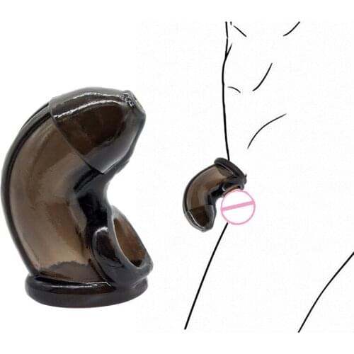 Reusable Penis Extender Penis Sleeve Dildo Penis Enlargement Delay Ejaculation Cock Ring Scrotum Bondage Chastity SexToy for Men