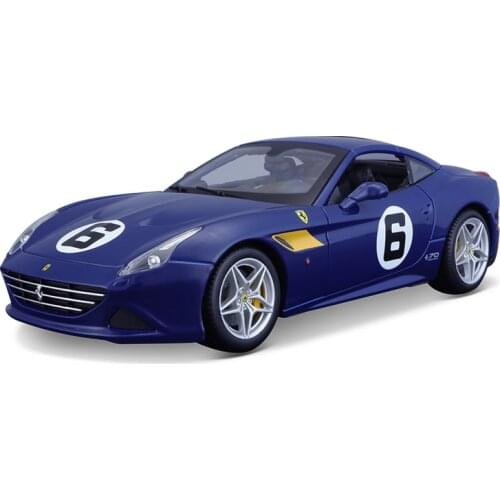 Bburago 1:18 Scale Ferrari California 70th Anniversary Alloy Luxury Vehicle Diecast Cars Model Toy Collection Gift