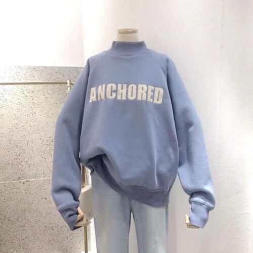 New Style Cotton Hoodie Womens Sweatshirt Thickened Casual Harajuku Pullover Sweatshirt Sweatshirt