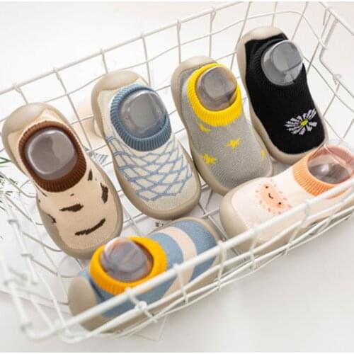 Baby Shoes newborn Cute casual shoes infant sock shoes First Walkers non slip shoes Calcetines Antideslizante Bebe Recien Nacido