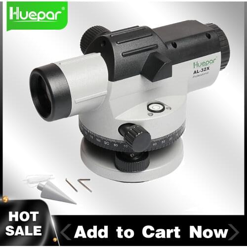 DEC TEAM Automatic Optical Level with Self-Leveling Magnetic Dampened Compensator Height/Distance/Angle Measuring Tool 120m
