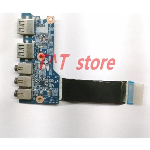 Original For MEDION Clevo Erazer X6601 N150RD N170RD USB Audio Board w/ Cable 6-71-N15R8-D01 free shipping