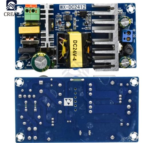 AC 85-265V to DC 24V 4A-6A 100W Switching Power Supply Board Power Supply Module Overvoltage Overcurrent Circuit Protection