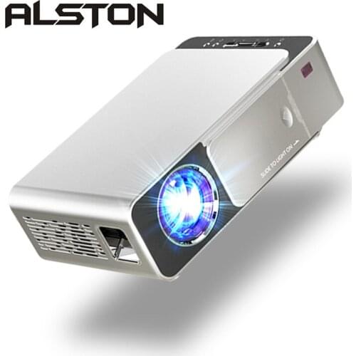 ALSTON T6 Sync Screen Version full hd led projector 4k 4000 Lumens USB 1080p portable cinema Proyector Beamer