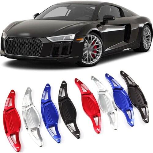 Savanini Alloy Add-On Steering Wheel DSG Paddle Shifters Extension For Audi R8 2016-2018