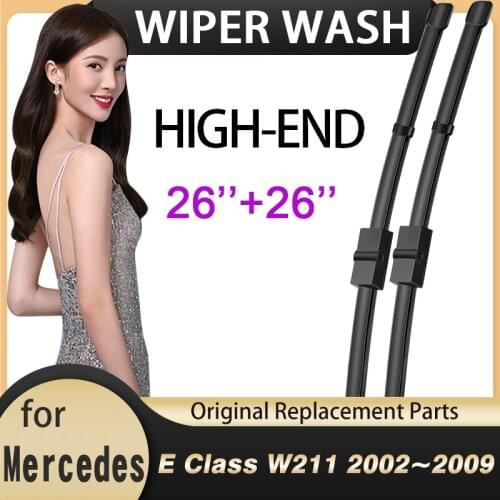 For Mercedes Benz E Class W211 2002~2009 Car Wiper Blade Windshield Wiper E200 E250 E270 E280 E300 E320 E350 E400 E420 E450 E500