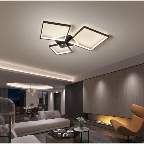 Nordic living room lamp modern minimalist ceiling lamp atmospheric household light luxury bedroom lamp whole house package lamp