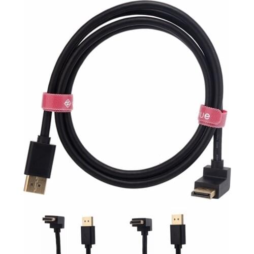 Angled DisplayPort 1.4 Cable 8K HDR 60Hz 4K@144Hz 32.4Gbps Display Port Adapter For Video PC Laptop TV DP 1.4 Display Port Cable