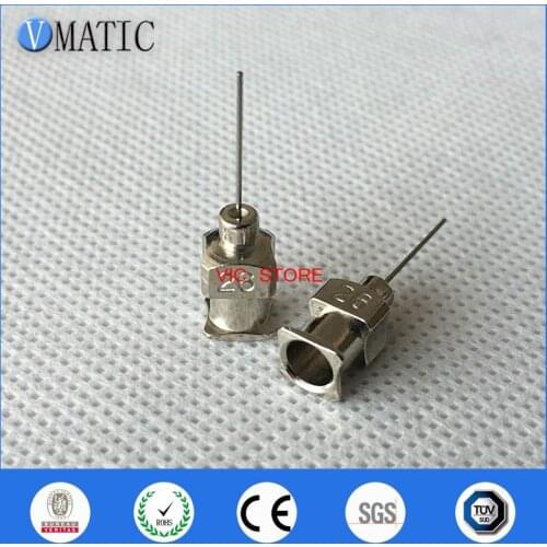 High Quality 1/2 Inch Tip Length 26G All Metal Blunt Stainless Steel 12Pcs Glue Dispensing Syringe Needle Tips 0.5