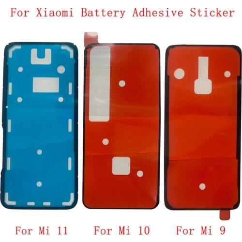 10Pcs/lot Battery Adhesive Sticker Glue For Xiaomi 9 Mi 10 Mi 11 A3 Note 10 Tape Strip Adhesive Sticker Glue Repair Parts