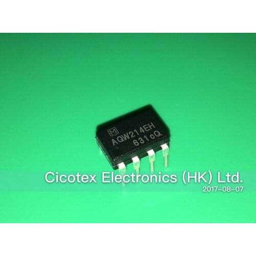 5pcs/lot AQW214EH DIP8 RELAY OPTO AC-DC 400V 100MA 8DIP