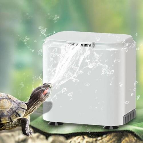White Plastic Metal Turtle Tank Filter Low Water Level Water Quality Purified Water Pump Aquarium Turtle Pump Pet Supplies