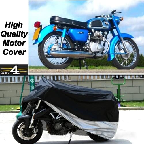 MotorCycle Cover For Honda CD175 WaterProof UV / Sun / Dust / Rain Protector Cover Made of Polyester Taffeta