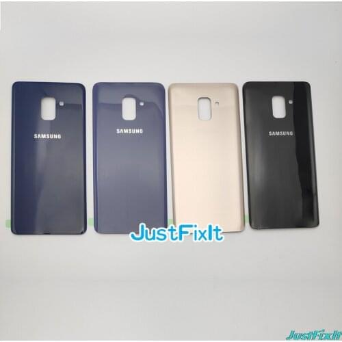 Replace Battery Cover For SAMSUNG Galaxy A8+ A8 plus A730F A730 A730FD Back Battery Cover Door Rear Glass Housing Case