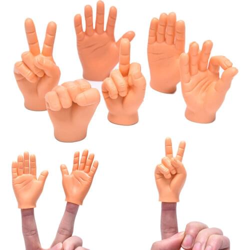 Funny Cat Massage Finger Glove Grooming Glove Pet Brush Glove For Cat Interactive Game Small Finger Glove Cat Toys