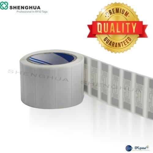 LEBANON FREE SHIPPING 2000pcs/roll RFID TAG UHF LABEL Supermarket Shelf Barcode printable RFID Passive Smart Label