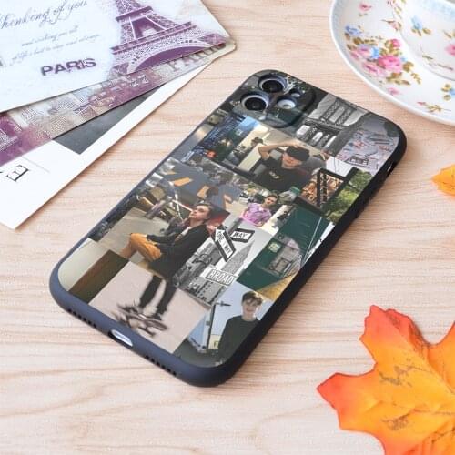 For iPhone Jaeden Martell Collage Print Soft Matt Apple iPhone Case