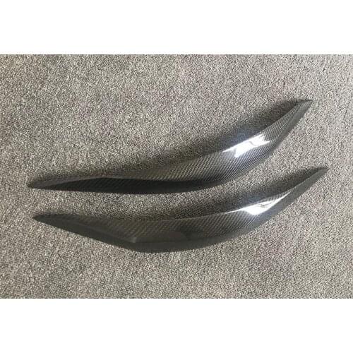 Carbon Fiber Headlight Eyelids Eyebrows for 2015-2019 Subaru WRX STi